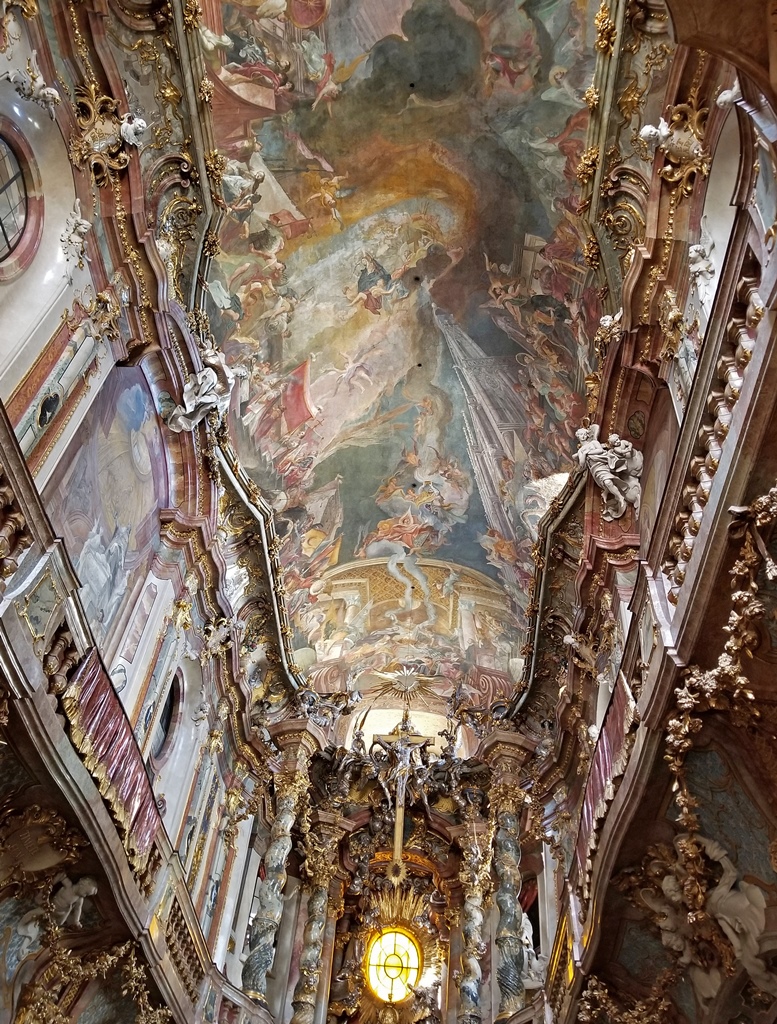 Ceiling Fresco - The Life of Saint Nepomuk
